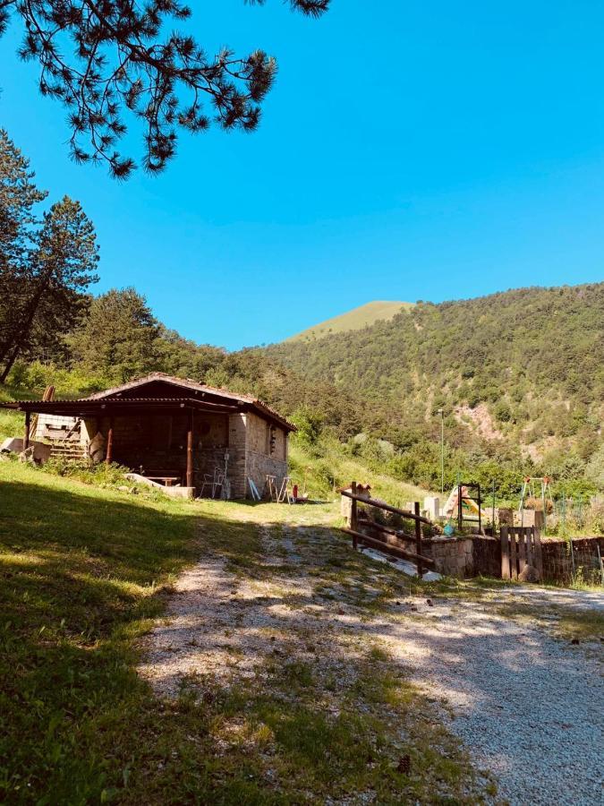 B&B Paradiso Gubbio Bagian luar foto